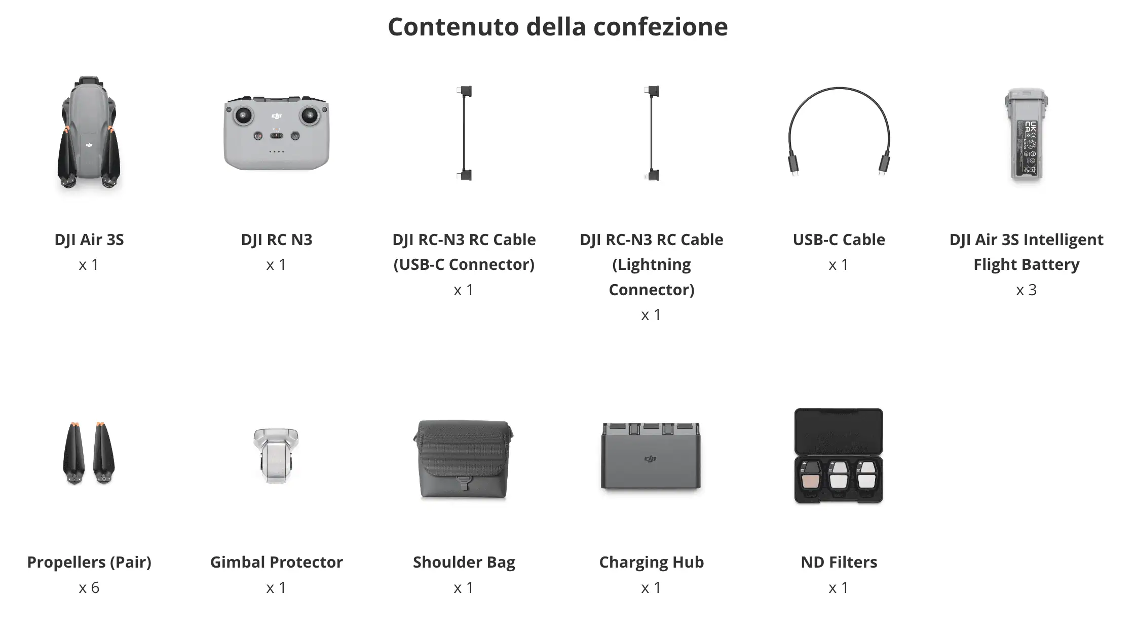 DJI Air 3S Fly More Combo (DJI RC-N3)